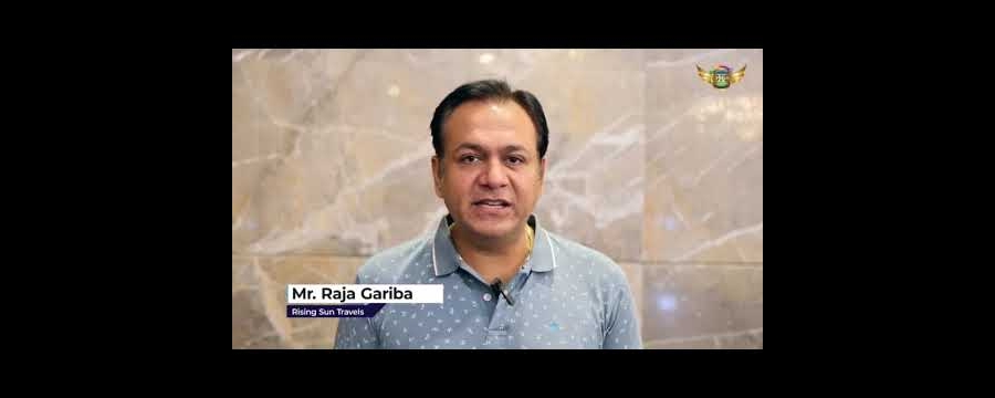 Raja Gariba the visionary behind Risings and Travels in Nagpur. Embraces the power of GPS technology